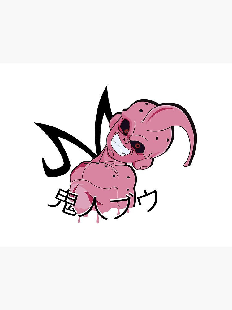 Buu Outline Sticker for Sale by awallac