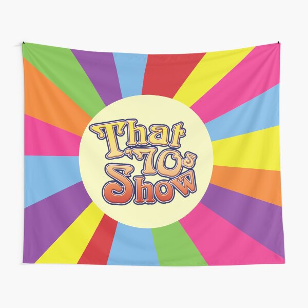 Aperçu de l'œuvre Que les années 70 montrent le logo du soleil créée et vendue par broadwaycantdie.