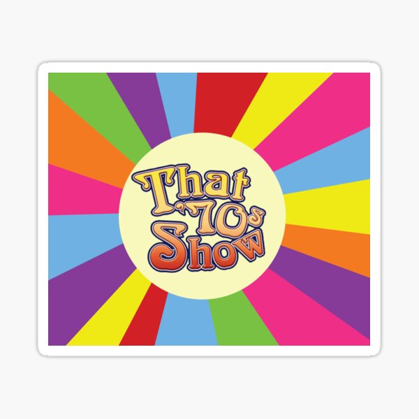 Aperçu de l'œuvre Que les années 70 montrent le logo du soleil créée et vendue par broadwaycantdie.
