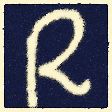 Artwork thumbnail, Monogram R diffuse by leobrix