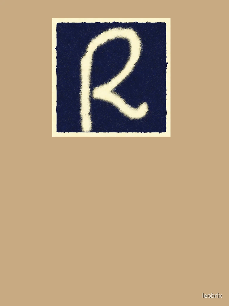 Thumbnail 6 of 6, Premium Oversized Sweatshirt, Monogram R diffuse designed and sold by leobrix.