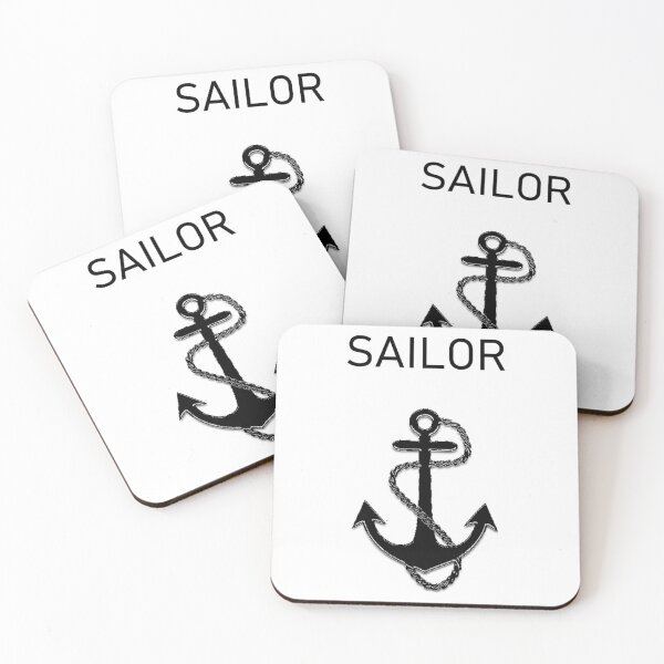 Item preview, Sailor Anchor Sailor Sailing Captain Skipper Sports Hobby designed and sold by AndiHK.