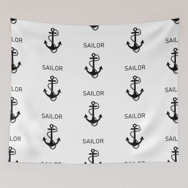 Item preview, Sailor Anchor Sailor Sailing Captain Skipper Sports Hobby designed and sold by AndiHK.