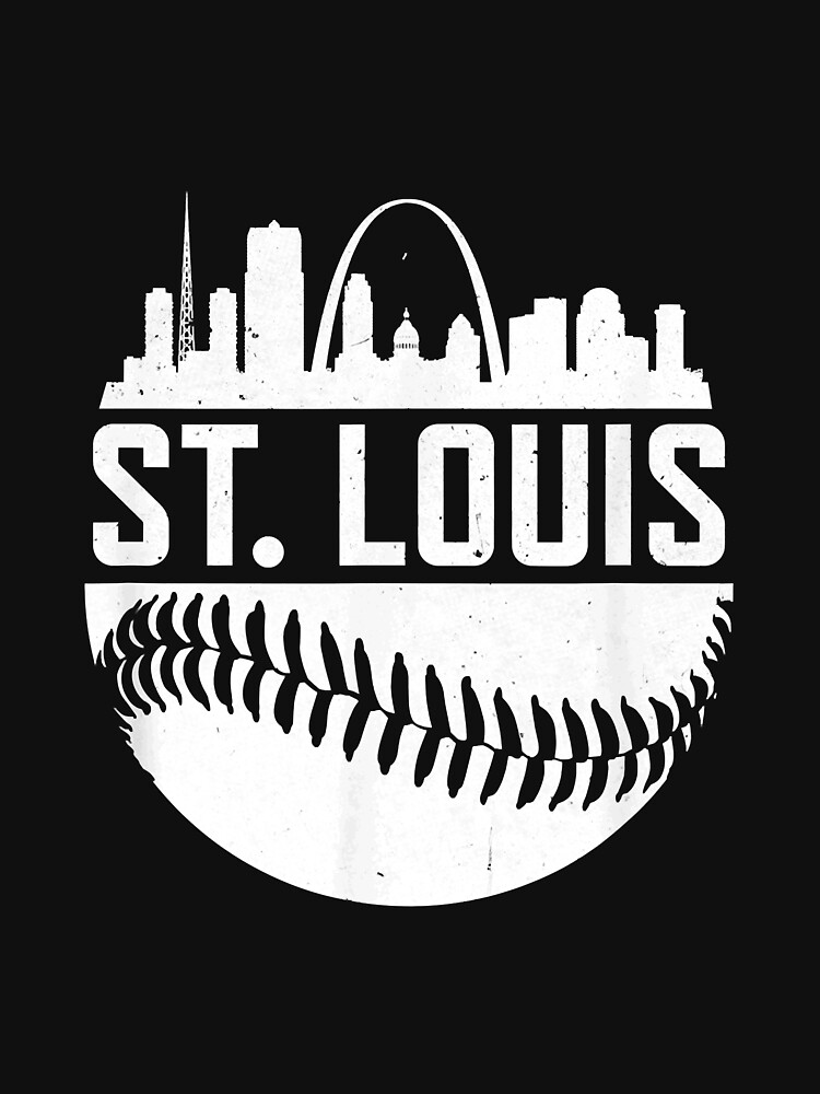St Louis Baseball Skyline St Louis Cardinals T Shirts, Hoodies, Sweatshirts  & Merch