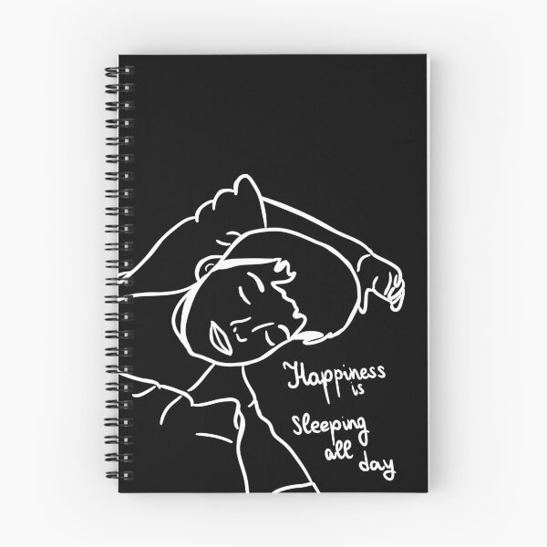 Item preview, Sleeping all day, Black background  designed and sold by Antiope33.
