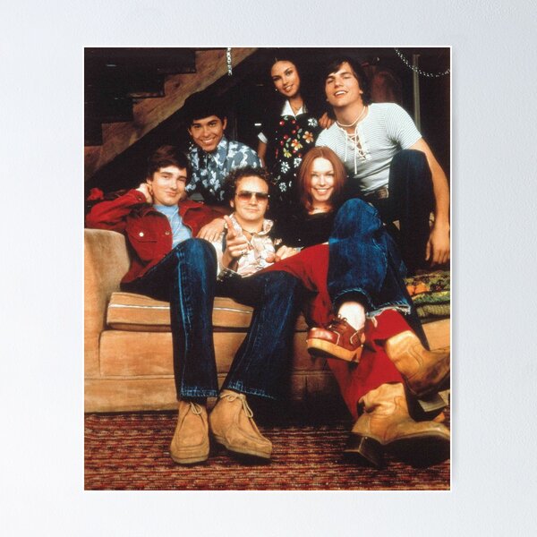 Aperçu de l'œuvre Promo de groupe That 70s Show créée et vendue par broadwaycantdie.