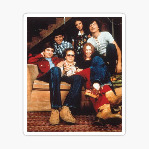 Aperçu de l'œuvre Promo de groupe That 70s Show créée et vendue par broadwaycantdie.