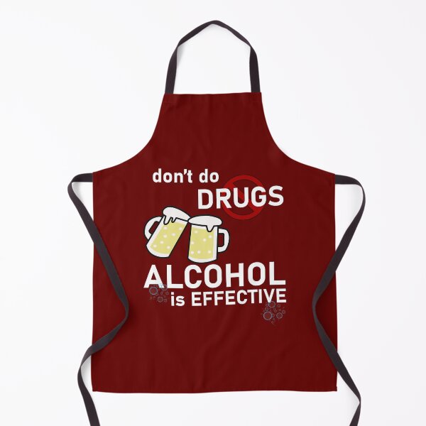 Item preview, Don't do drugs, alcohol is effective designed and sold by Artsy Boulevard.