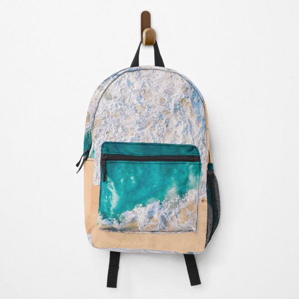 Item preview, Tropical Minimalist Blue Nostalgic Ocean Waves designed and sold by Haidary.