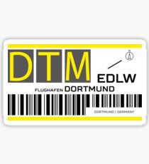 Destination Dortmund Airport Sticker