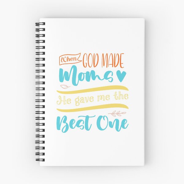 Item preview, When God made Moms he gave me the Best one designed and sold by StudioSalaman.