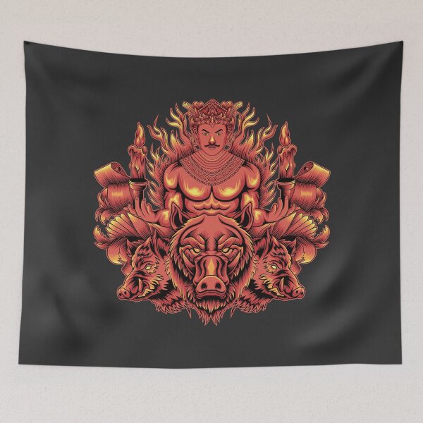 Item preview, Wild Boar Illustration designed and sold by Marciano Graphic.