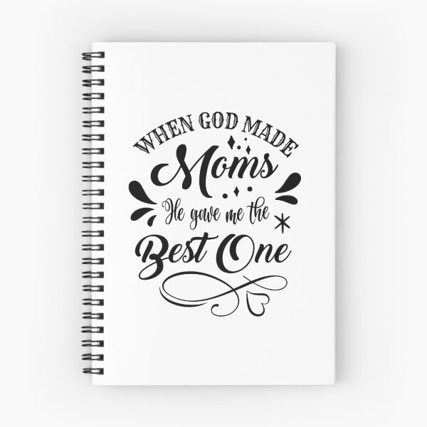 Item preview, When God made Moms he gave me the Best one designed and sold by StudioSalaman.