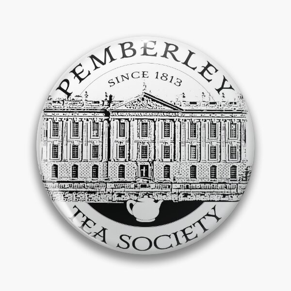 Item preview, Pemberley Tea Society Since 1813 - Pride and Prejudice BLACK designed and sold by laracxxx.