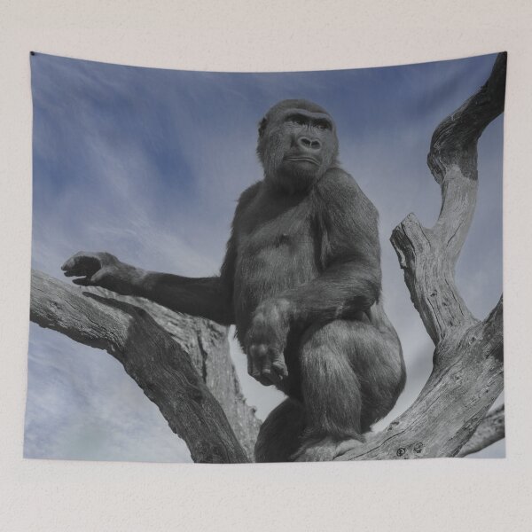 Item preview, Gorilla In The Sky designed and sold by rawshutterbug.