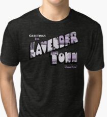 Greetings from Lavender Town Tri-blend T-Shirt