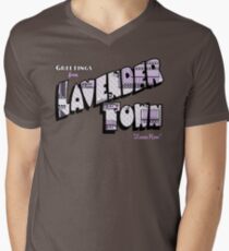 Greetings from Lavender Town Men's V-Neck T-Shirt