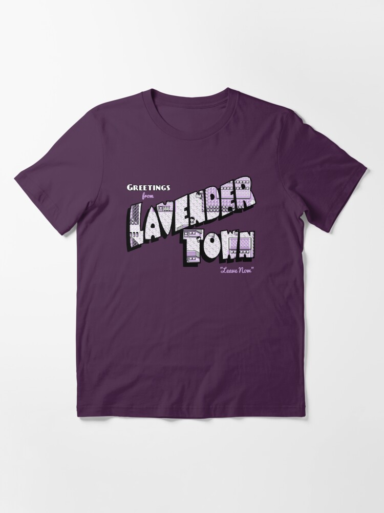 Alternate view of Greetings from Lavender Town Essential T-Shirt