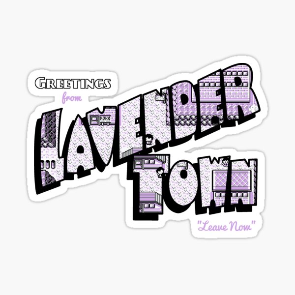 Item preview, Greetings from Lavender Town designed and sold by merimeaux.