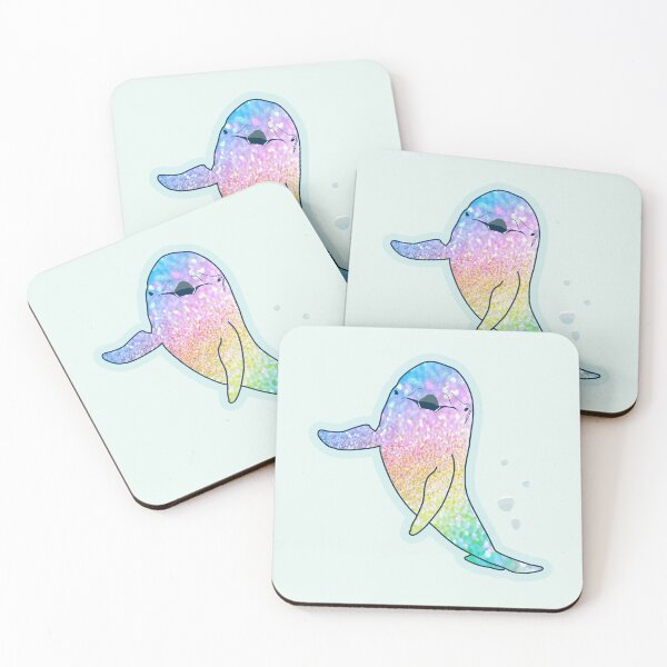 Item preview, Rainbow Dolphin Wave designed and sold by ViewerEqualsPhoton.