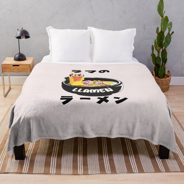Item preview, Llama Ramen Noodles in Japanese writing designed and sold by Click-Like.