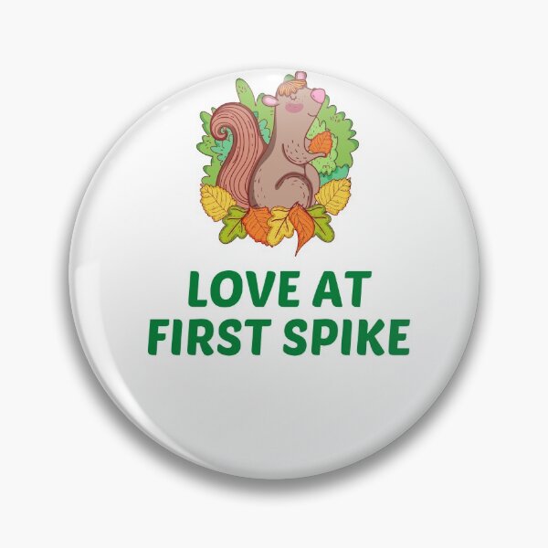 Item preview, Love At First Spike Funny Squirrel Design designed and sold by Red-ElYoubi.