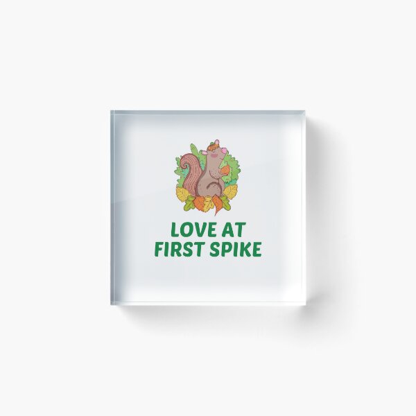 Item preview, Love At First Spike Funny Squirrel Design designed and sold by Red-ElYoubi.