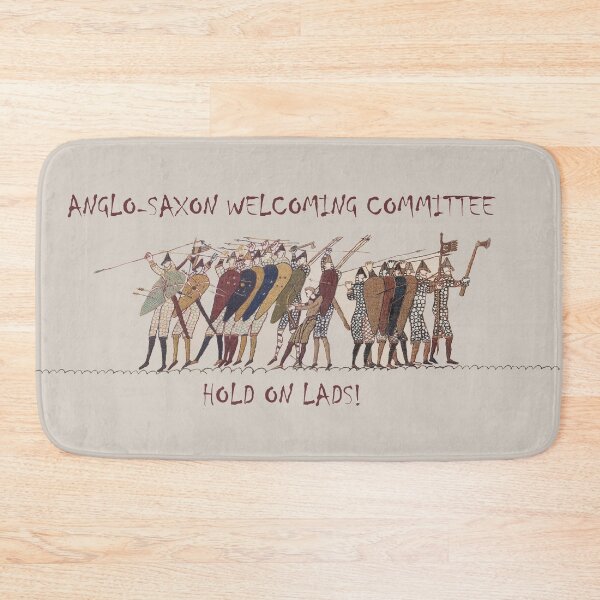 Item preview, Anglo-Saxon Welcoming Committee: Hold on lads! designed and sold by ArcheoNerd.
