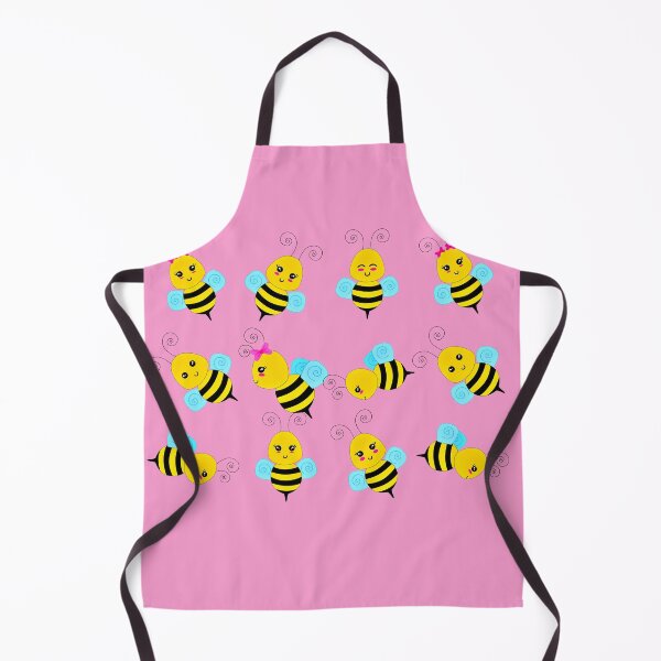 Item preview, CUTE AND FUNNY BEES PATTERN | KAWAII BEES | CHABI BEES designed and sold by NATUREZONE.
