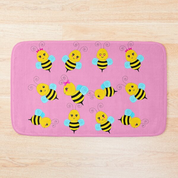 Item preview, CUTE AND FUNNY BEES PATTERN | KAWAII BEES | CHABI BEES designed and sold by NATUREZONE.