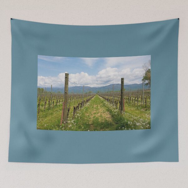 Item preview, Spring Vineyard Near Orzano in Italy designed and sold by jojobob.
