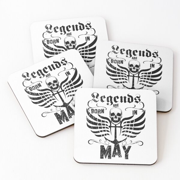 Item preview, Legends are born in May birthday designed and sold by shurikaner.
