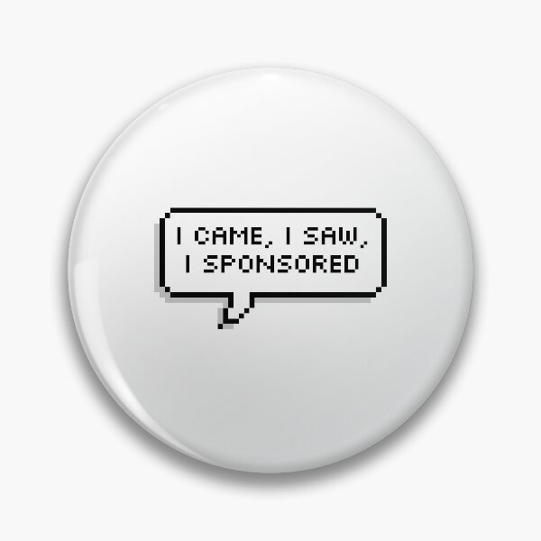 Item preview, BALANCE: UNLIMITED "I Sponsored" designed and sold by audibl.