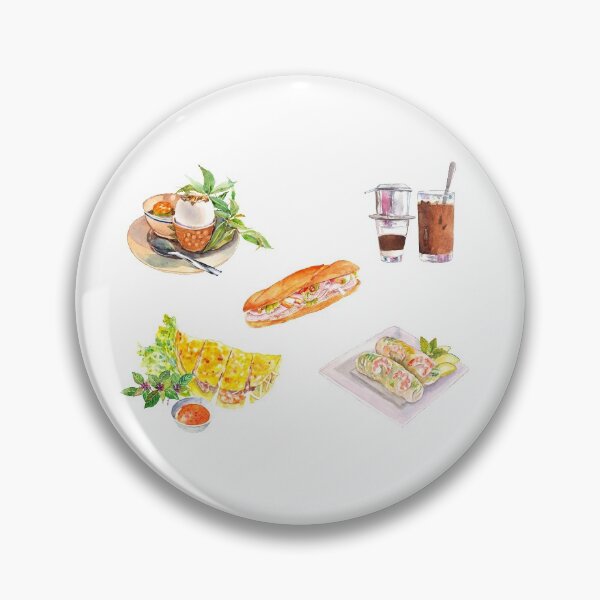 Item preview, Vietnamese food collection 1 designed and sold by ZephyrArtVN.