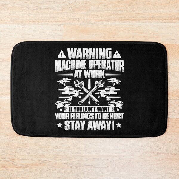 Item preview, Machine Operator Machinist designed and sold by Krautshirts.