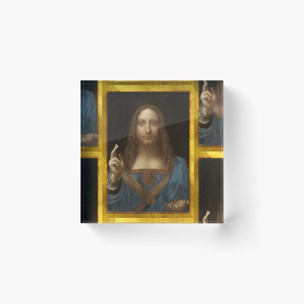Item preview, Leonardo Da Vinci's Salvator Mundi (by ACCI) Gold designed and sold by VanyssaGraphics.