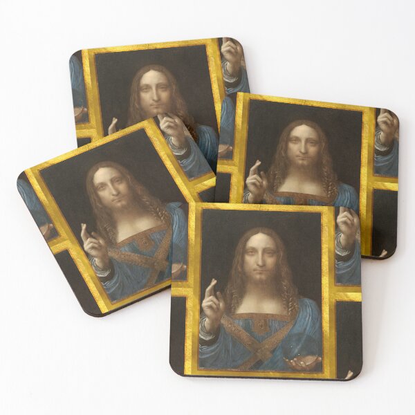 Item preview, Leonardo Da Vinci's Salvator Mundi (by ACCI) Gold designed and sold by VanyssaGraphics.
