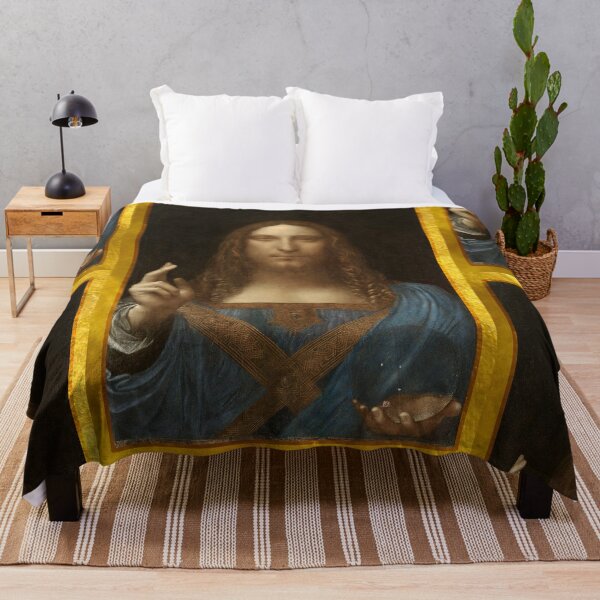 Item preview, Leonardo Da Vinci's Salvator Mundi (by ACCI) Gold designed and sold by VanyssaGraphics.