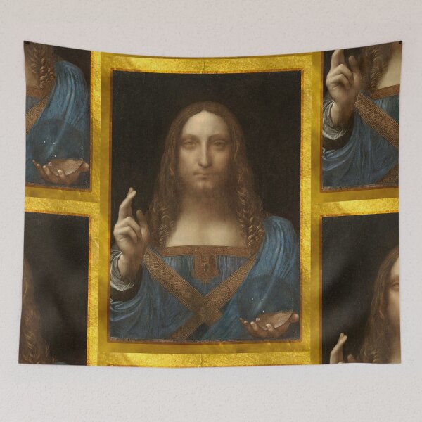 Item preview, Leonardo Da Vinci's Salvator Mundi (by ACCI) Gold designed and sold by VanyssaGraphics.