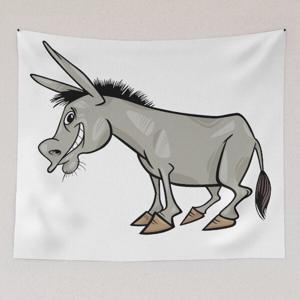Item preview, Smile Donkey designed and sold by Cartoon-animals.