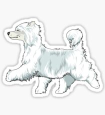 Chinese Crested PP Sticker