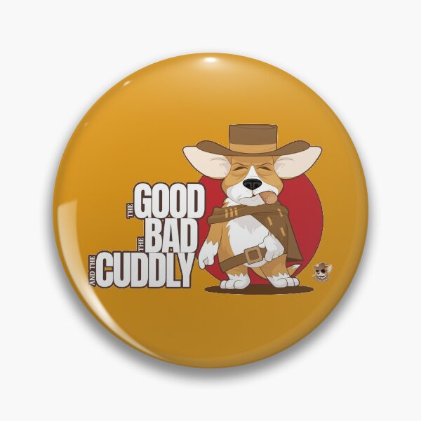 Artikelvorschau, Das Gute, das Böse und das kuschelige Corgi-Design entworfen und verkauft von Tracey Chapman.
