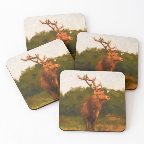 Item preview, Deer Portrait designed and sold by AM FineArtPrints.