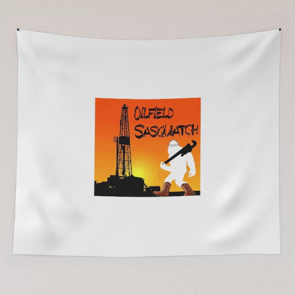 Item preview, Oilfield Sasquatch  designed and sold by NativeGraffix.