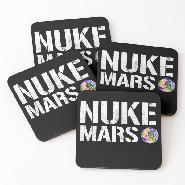 Item preview, Nuke Mars - Elon Musk designed and sold by DzineMon.