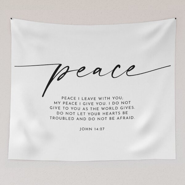 Item preview, Peace, John 14:27 designed and sold by KAMdesignhaus.