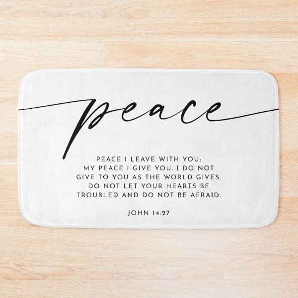 Item preview, Peace, John 14:27 designed and sold by KAMdesignhaus.