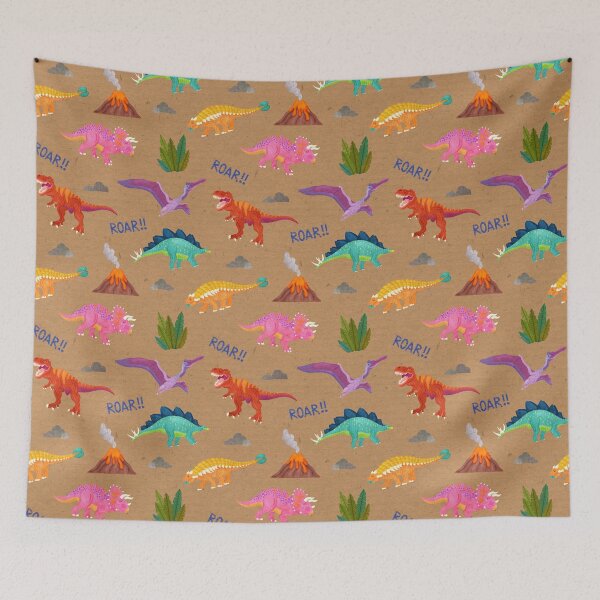 Item preview, DINOSAUR PATTERN #2 designed and sold by JasperAndPudArt.