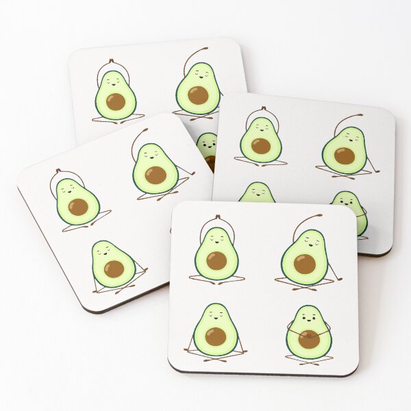 Item preview, AVOCADOS DOING YOGA designed and sold by Adhiambo.