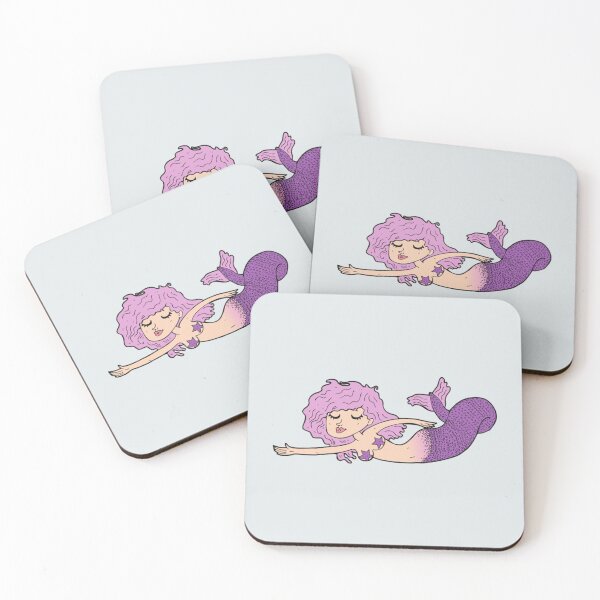 Item preview, Mermaid Purple Sea Beach Summer designed and sold by TaesPlace.